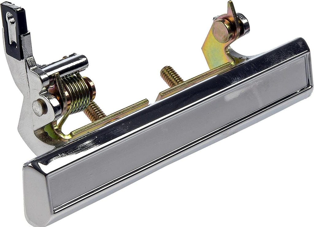 Dorman 77017 Front Passenger Side Exterior Door Handle Compatible with Select Models, Chrome, Black