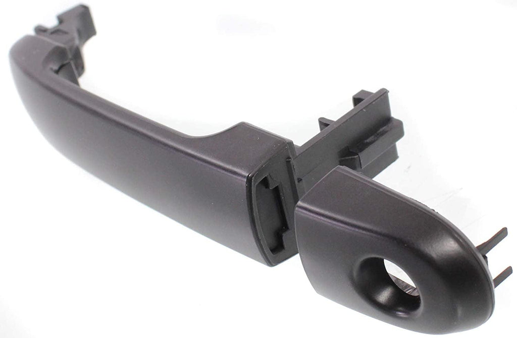 Exterior Front Door Handle Compatible with NISSAN VERSA 2007-2012 LH Primed with Hole (Sedan-Til 2011/Hatchback)
