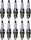 Denso Set 10 Double Platinum Spark Plugs Gap.044 for Dodge Ram 2500 3500 8.0 V10