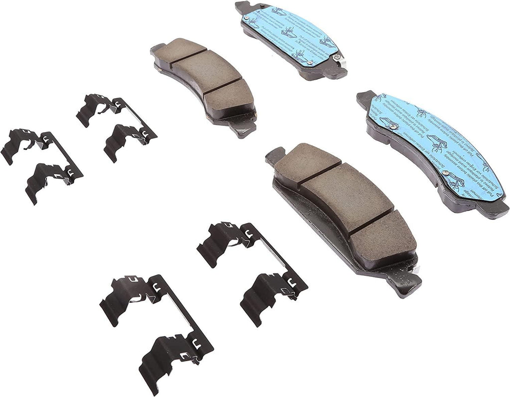 Gold 17D1367CHF1 Ceramic Front Disc Brake Pad Kit