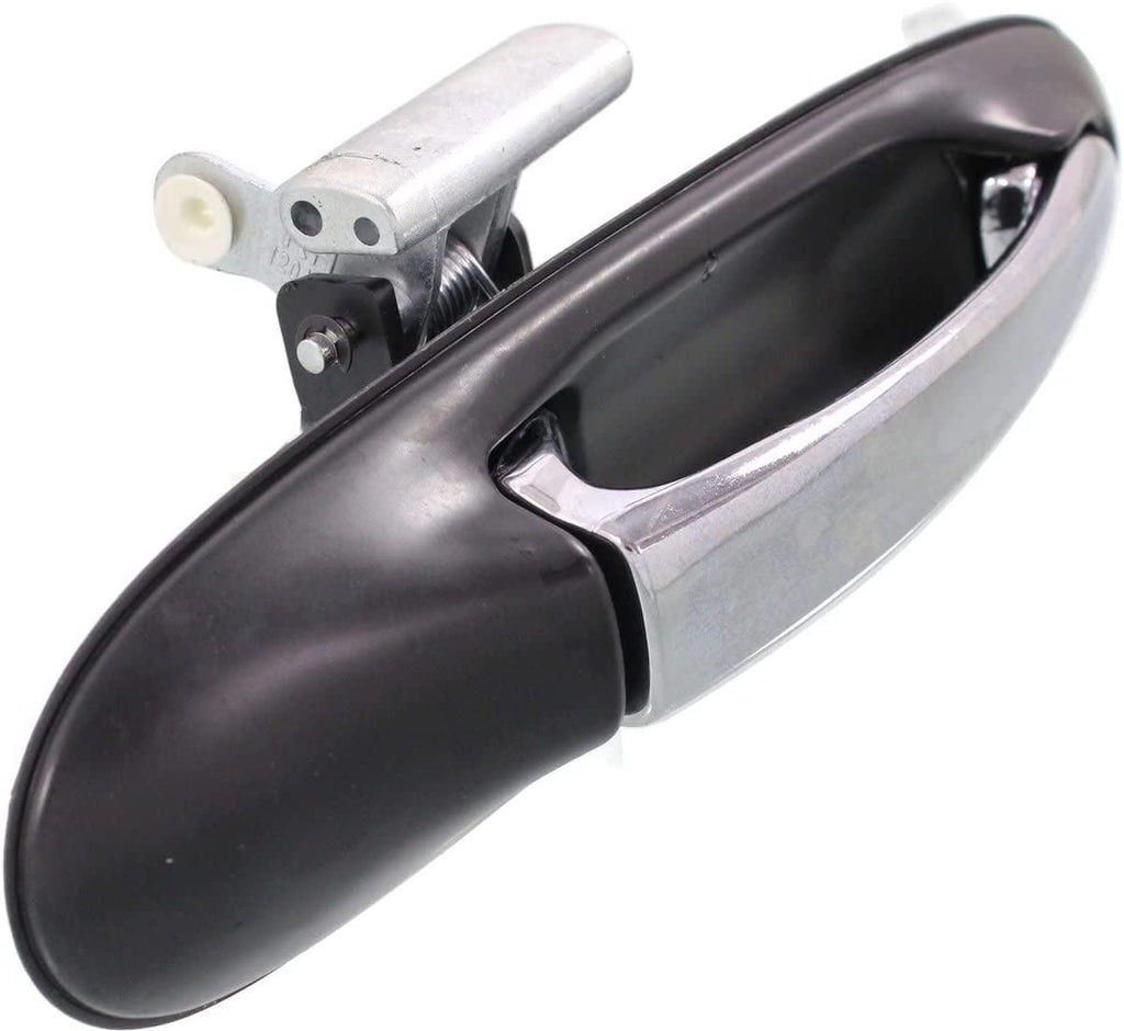 Exterior Door Handle Set of 2 Compatible with 2003-2011 Lincoln Town Car Front, Driver and Passenger Side FO1311163