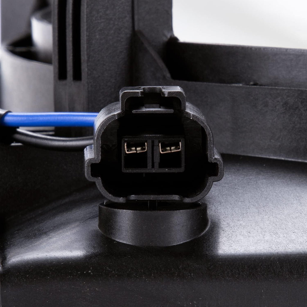 600550 Cooling Fan Assembly Compatible with 2000-2004 Subaru Legacy, Black