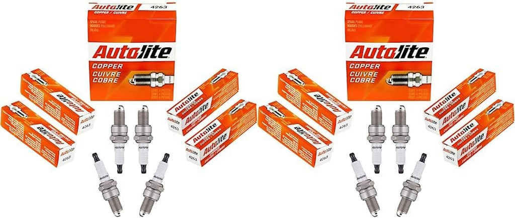 Autolite 4263 Copper Resistor Automotive Replacement Spark Plug (1 Pack)