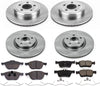 KOE7571 Autospecialty Front and Rear Replacement Brake Kit-Oe Brake Rotors & Ceramic Brake Pads