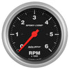 3-3/8 in. IN-DASH TACHOMETER 0-6000 RPM SPORT-COMP - greatparts
