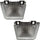 For 1983 84 85 86 87 1988 Chevy Blazer Pair Park/Signal Lights Driver and Passenger Side Unit W/Quad Headlamps GM2520110 GM2521110 - Replaces 918045 918046