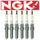 6 Pack OE NGK LASER IRIDIUM SPARK PLUGS HONDA ACCORD V6 3.5L ENGINE 2008-2014