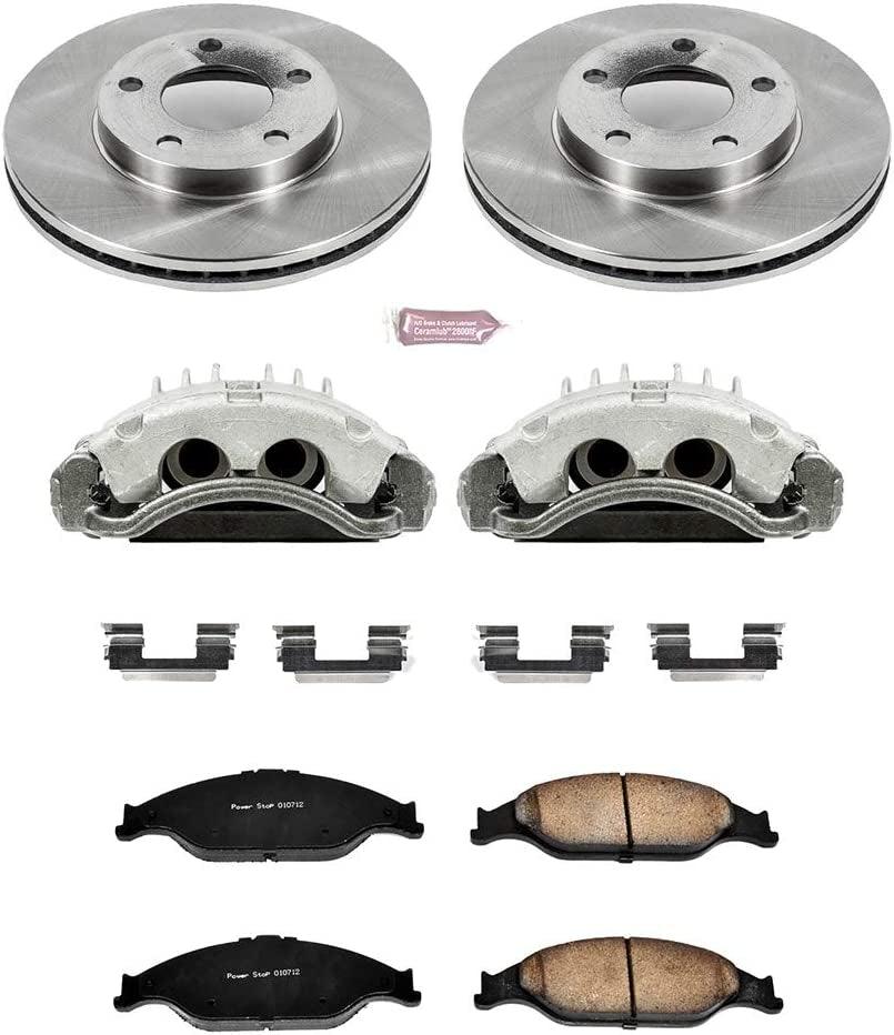 KCOE1301A Autospecialty 1-Click OE Replacement Brake Kit with Calipers