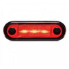 LAMP S/CL MKR 9657 LED RED 24V SAE - greatparts