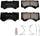 (Z23-1303) Z23 Evolution Sport Brake Pads, Front