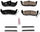 (Z23-1087) Z23 Evolution Sport Brake Pads, Rear
