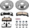 Power Stop K3003-36 Front or Rear Z36 Truck & Tow Brake Kit, Carbon Fiber Ceramic Brake Pads and Drilled/Slotted Brake Rotors