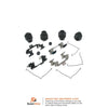 Carlson Disc Brake Hardware Kit for 04-07 Nissan Quest 13406Q