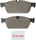 Brembo Front Disc Brake Pad Set for Mercedes-Benz (P50102N)