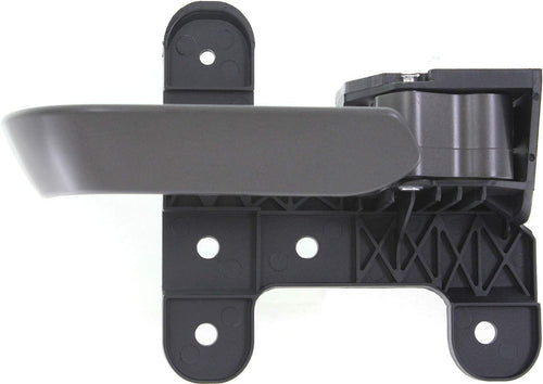 Interior Door Handle Compatible with Nissan Armada/Titan 04-14 Front or Rear RH inside Painted Dark Gray Plastic