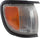 Corner Light Set of 2 Compatible with 1996-1999 Nissan Pathfinder Plastic Clear & Amber Lens with Bulbs Driver and Passenger Side