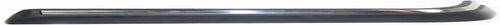 Rear Driver Side Outer Bumper Trim for 1990-1993 Volvo 240 Black Side Bumper Molding with Chrome Strip