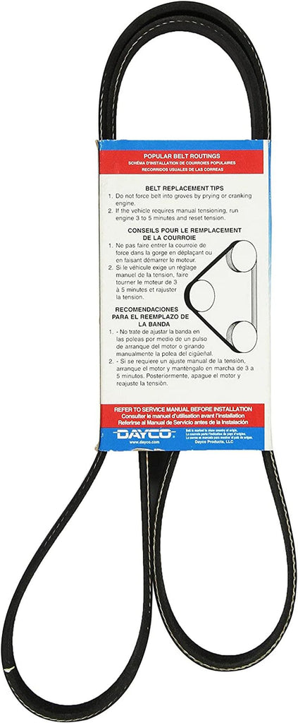 5080595 Serpentine Belt , Black