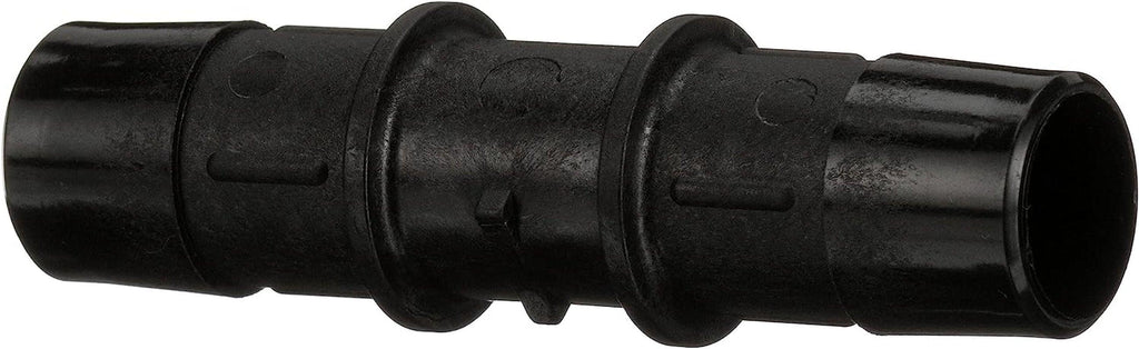 28605 Plastic Hose Connector, Black