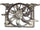 Radiator Fan Assembly - Compatible with 2006 - 2009 Pontiac Solstice 2.4L 4-Cylinder 2007 2008