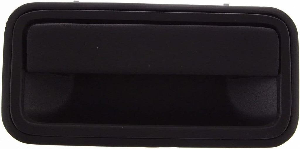 Rear Exterior Door Handle Set of 2 Compatible with 1992-1994 Chevrolet Blazer, Fits 1992-1999 Chevrolet C1500 Suburban Textured Black, Metal Driver and Passenger Side