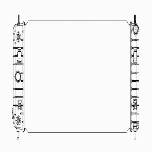 TYC 2765 Radiator Fits 1966 Ford Bronco