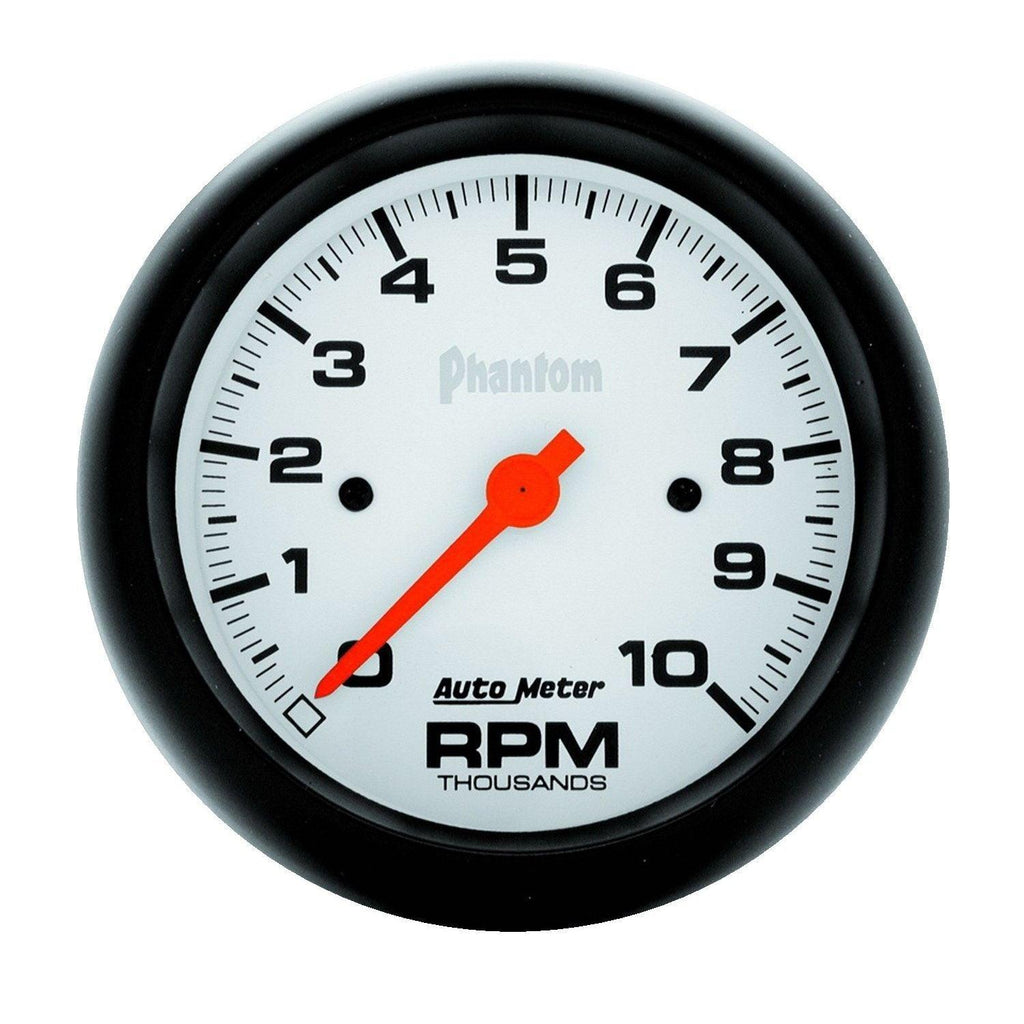 3-3/8 in. IN-DASH TACHOMETER 0-10000 RPM PHANTOM - greatparts