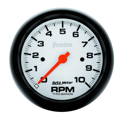 3-3/8 in. IN-DASH TACHOMETER 0-10000 RPM PHANTOM - greatparts