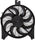 611180 Cooling Fan Assembly Compatible with 2007-2015 Nissan Pathfinder, Black