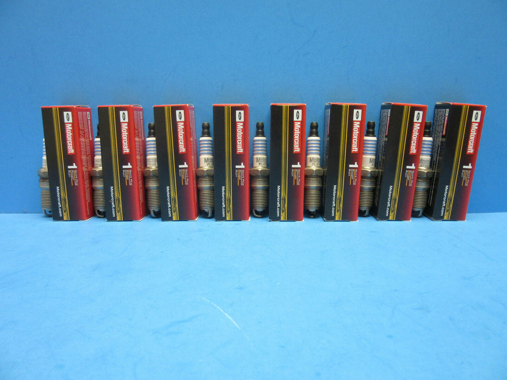8 Spark Plugs OEM FORD Motorcraft SP509 HJFS24FP 5.4L V8 & Lariat
