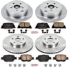 KOE2315 Autospecialty Front and Rear Replacement Brake Kit-Oe Brake Rotors & Ceramic Brake Pads