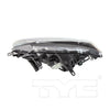 TYC Headlight Assembly for 14-16 Nissan Rogue 20-9541-00