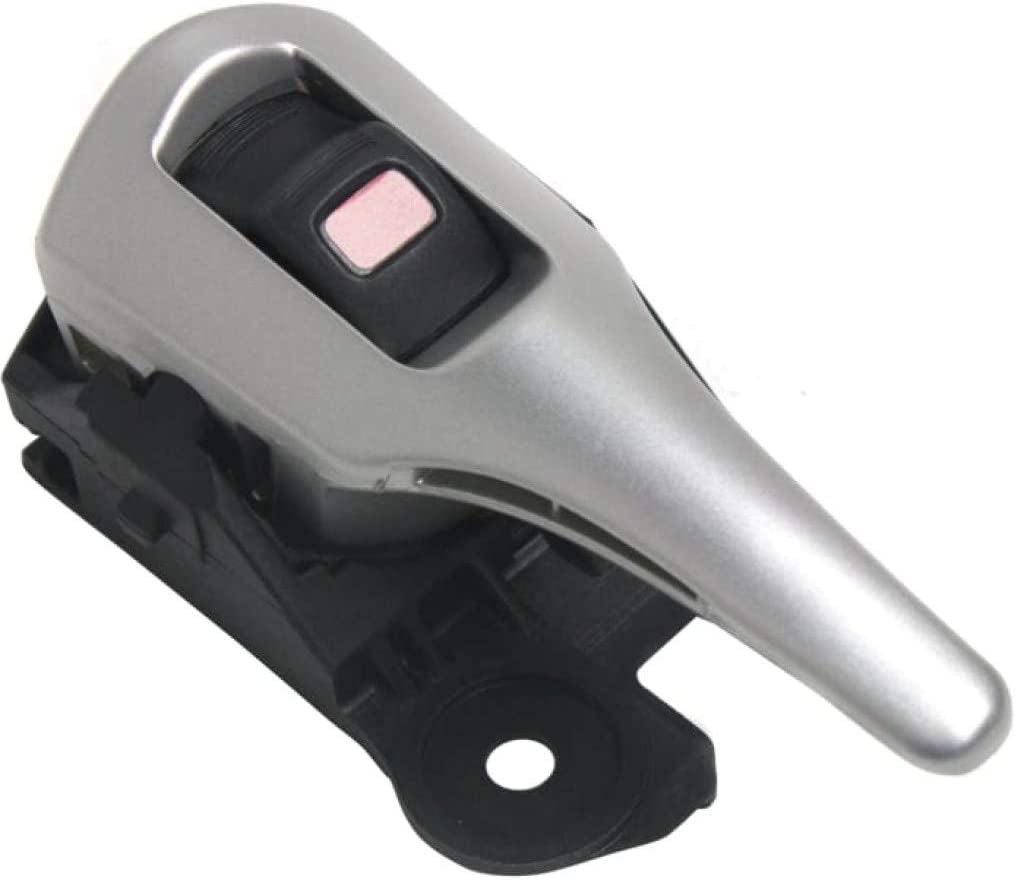 Door Handle for Toyota Corolla 2009-2015 Driver Side | Interior | Front or Rear | Silver Lever | with Door Lock Button | Trim:All Submodels | TO1352162 | 6920612230B0