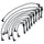Walker Spark Plug Wire Set for 1978-1984 928 924-1384