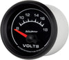 5992 ES 2-1/16" 8-18V Short Sweep Electric Voltmeter