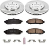 KOE4611 Autospecialty Front Replacement Brake Kit-Oe Brake Rotors & Ceramic Brake Pads