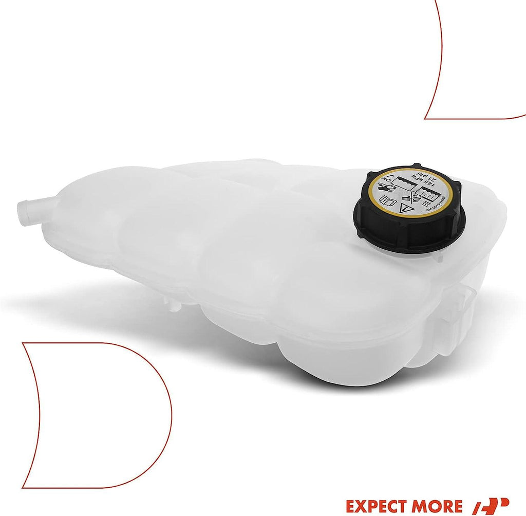 A-Premium Engine Coolant Overflow Recovery Reservoir Tank [With Cap] Compatible with Ford Escape 2013-2016 & Focus 2013-2018 & Transit Connect 2014-2018
