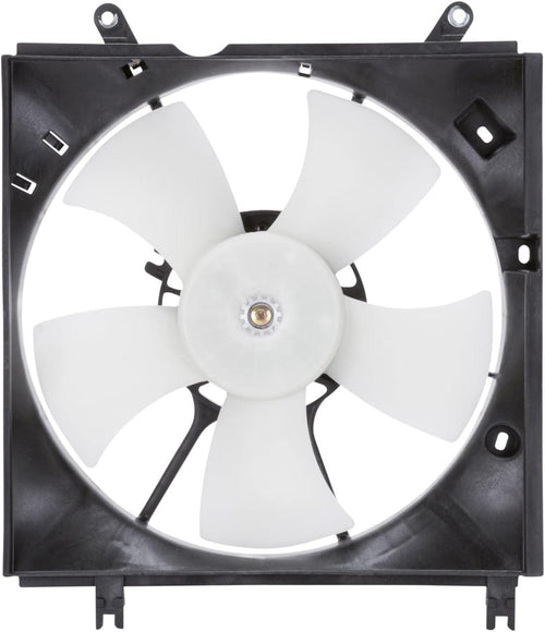 600460 Cooling Fan Assembly Compatible with 2001-2005 Toyota Rav4, Black