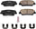 (Z23-1284) Z23 Evolution Sport Brake Pads, Rear