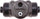 Professional 18E370258 Rear Drum Brake Wheel Cylinder
