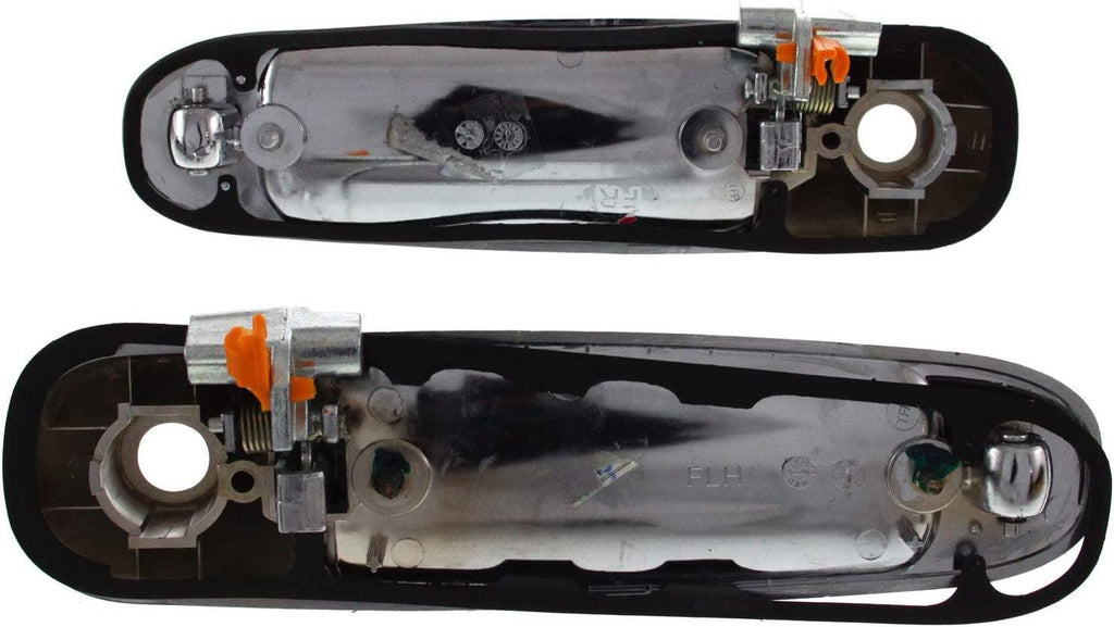 Exterior Door Handle Set of 2 Compatible with 2002-2008 Dodge Ram 1500 & 2004-2009 Dodge Durango