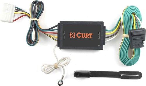 CURT 56038 Vehicle-Side Custom 4-Pin Trailer Wiring Harness, Fits Select Acura MDX , Black