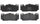 Brembo Front Disc Brake Pad Set for BMW (P06079)
