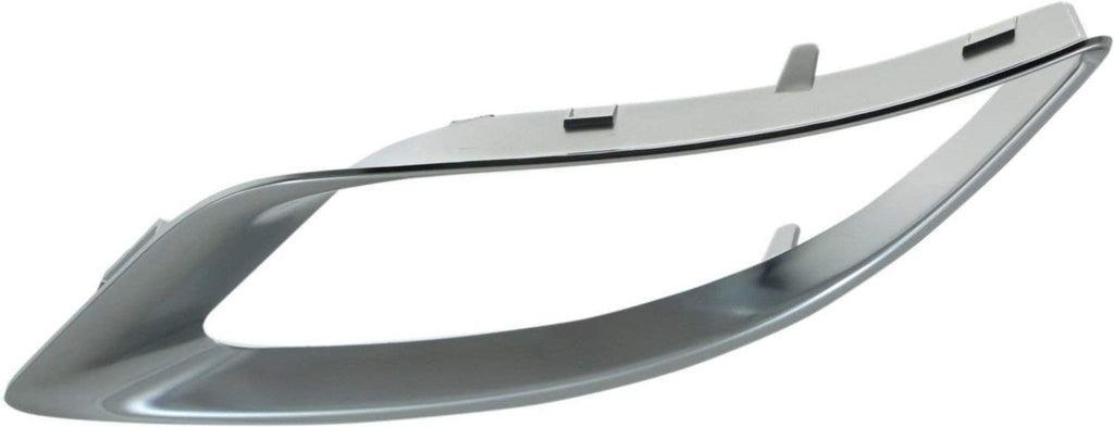 Fog Light Trim Set of 2 Compatible with 2014-2020 Dodge Durango Silver Front, Driver and Passenger Side