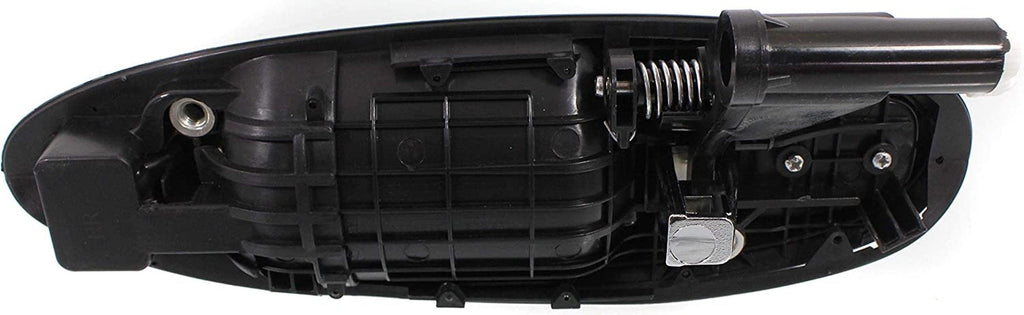 Exterior Rear Door Handle Compatible with KIA OPTIMA/MAGENTIS 2001-2006 / SONATA 2002-2005 RH Chrome-Black Old Body Style