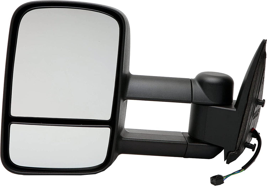 Dorman 955-1861 Driver Side Power Door Mirror - Heated / Folding Compatible with Select Chevrolet / GMC Models, Black
