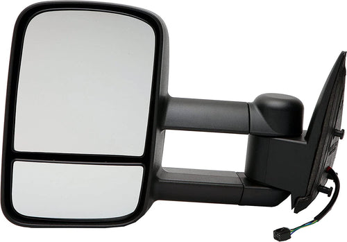 Dorman 955-1861 Driver Side Power Door Mirror - Heated / Folding Compatible with Select Chevrolet / GMC Models, Black