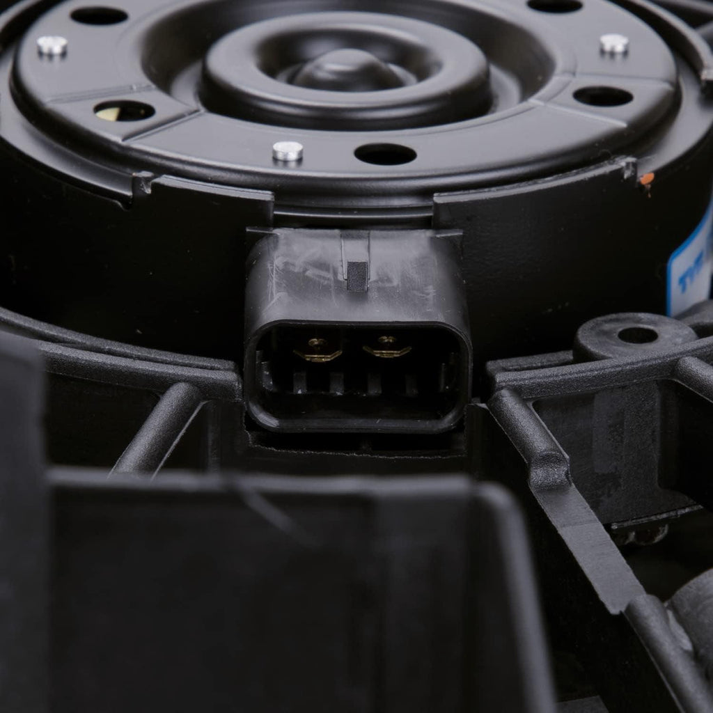 621220 Cooling Fan Assembly Compatible with 2005-2008 Jeep Grand Cherokee , Black