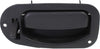 Interior Rear Door Handle Compatible with FORD F-150 1997-2004/F-250 1997-1999 LH outside Textured Black Supercab