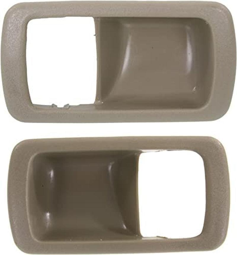 Door Handle Trim Set of 2 Compatible with 1992-1996 Toyota Camry Front or Rear, Driver and Passenger Side